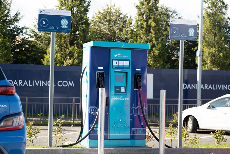 SSE EV charging hub